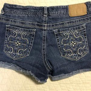 Amethyst Cuffed Shorts-Size 5